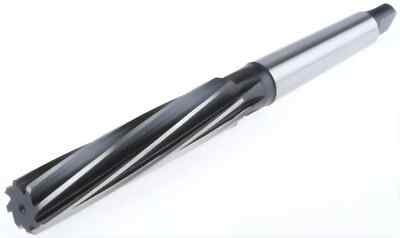 HSS Machine Reamer Dia 4 MM With Taper Shank MT 1 - Cut Edge 38 MM - OAL 118 MM