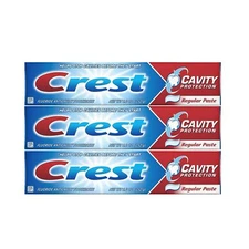 Toothpaste Cavity Protection Regular Paste Healthy White Teeth 3 Count 8.2 oz.