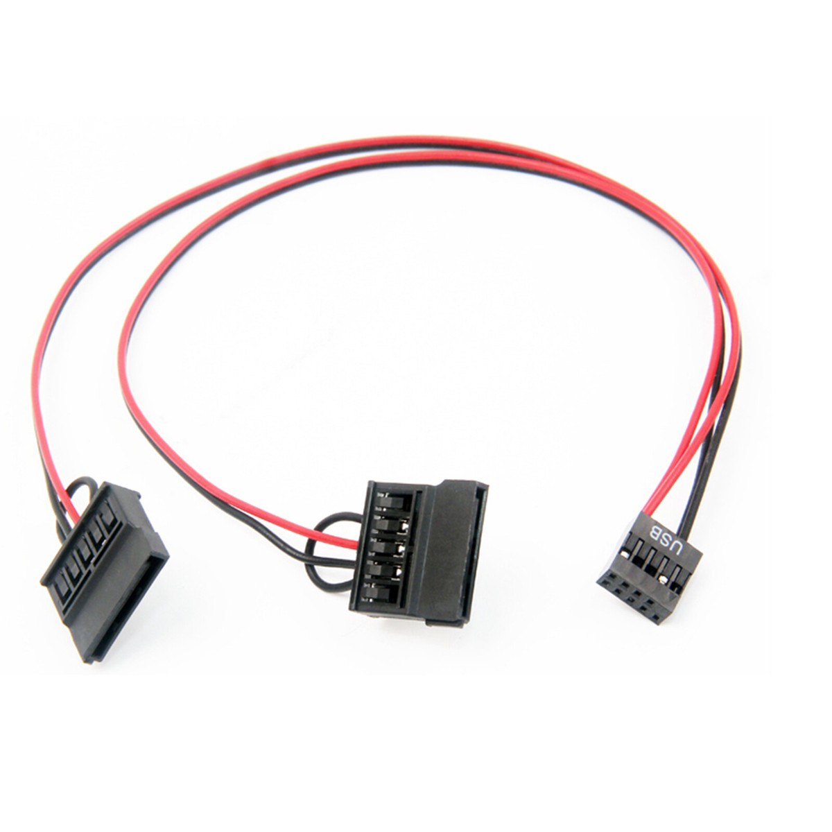 Slimline Sata Sata Power Cable To Motherboard 12in Slimline SATA
