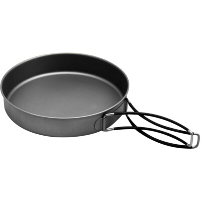 TOAKS Titanium Frying Pan with Foldable Handle - 130mm