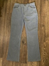Levis Corduroy Pants Adult 30 Blue White Tab 80s 90s Vintage