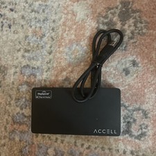 ACCELL USB 3.0 Docking Station Universal Dual Display K172B-008B No P Cable