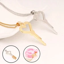 Chastity Cage Key Necklace Accessories Fits All Cages Integrated Locks Key USA