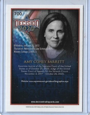 Amy Coney Barrett College College Amy Coney Barrett Update Amy