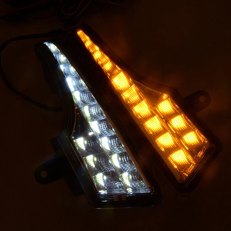 Fog Light LED DRL Daytime Running Lamp for 2013 2014 2015 Nissan Teana Altima - Image 4 of 4