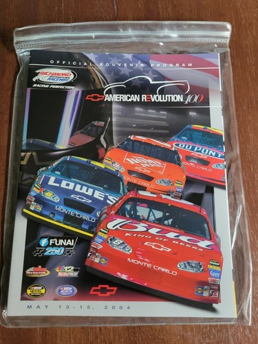 Chevy American Revolution 400 Richmond International Raceway Nascar Program Ebay