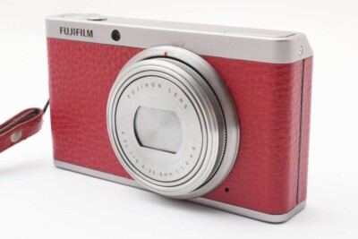 Tested ] FUJIFILM XF1 Red Compact Digital Camera 12.0MP 4x Red