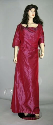 Silk Blend 3/4 Sleeve Bridesmaid Dresses