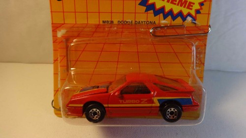Matchbox #28 Red 1984 Dodge Turbo Z mit geöffnetem Paket - Bild 2 von 8