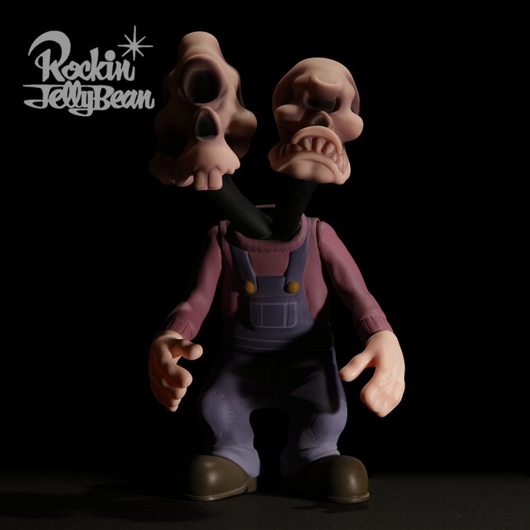 Rockin'Jelly Bean Freaky Monster Village series Twin Head 1st