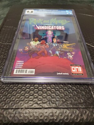 Rick and Morty Presents The Vindicators # 1 CGC 9.8 Adult Swim Edition
