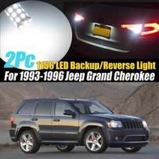 2pc 1156ba15s 27smd White Backupreverse Light For 93-96 Jeep Grand Cherokee