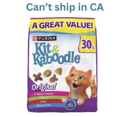 #ad Original Indoor Dry Cat Food ChickenLiverTurkeyOceanfish 30 lb Bag $22.00