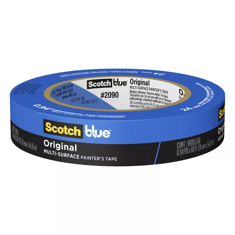ScotchBlue 0.94 in. W X 60 yd L Blue Medium Strength Original