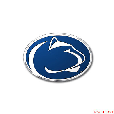 New Penn State Nittany Lions Car Truck Aluminum Color 3-D Sticker