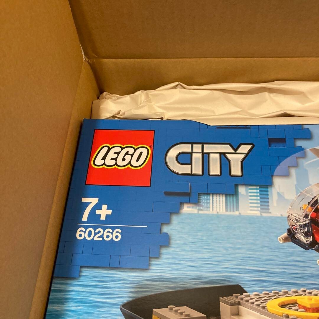 LEGO City Ocean Exploration Ship 60266 Boat Building Toy Floats on