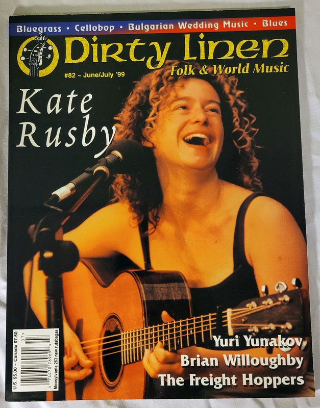 Dirty Linen folk & world music mag #82 Jun/Jul '99 Kate Rusby/Yuri Yunakov/++