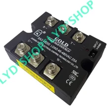 1 Pc. New SA3-4025D 3-Phase Solid State Relay 25A