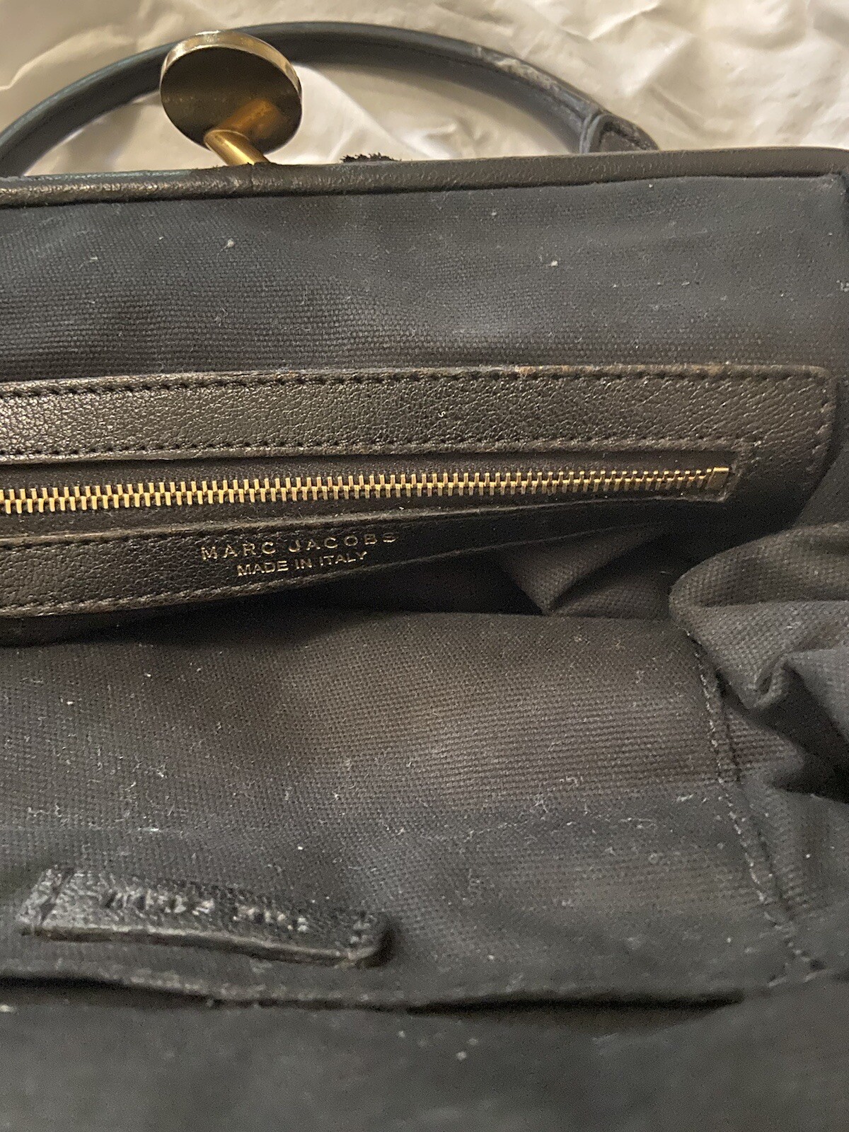 Marc Jacob’s The Stam Bag In Black image 4