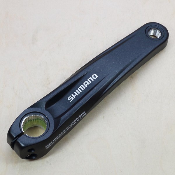 Shimano FC-E8000 Right Steps E-Bike Kurbel Rechts KurbelläNge 160 Mm Schwarz Alu-image