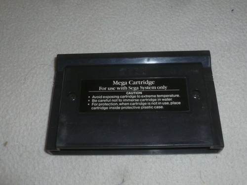 SEGA MASTER SYSTEM GAME ALIEN SYNDROME MEGA CARTRIDGE ONLY JVC X EYE - Picture 2 of 3