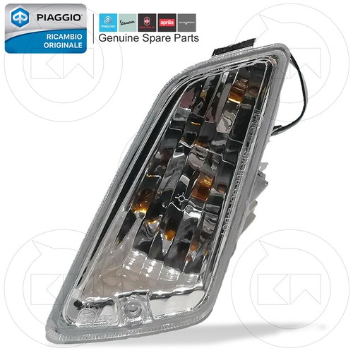 INDICATORE DI DIREZIONE ANTERIORE SINISTRA ORIGINALE VESPA GTS 300 SUPER 2008 - Imagen 1 de 2