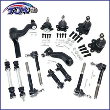New Chevrolet Gmc K1500 4x4 Ball Joint Tie Rod Idler Pitman Arm Kit 1988 - 1992