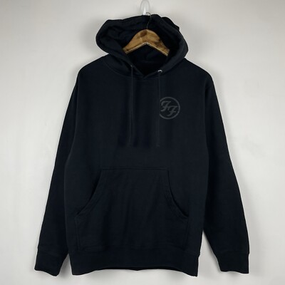 Foo Fighters Hoodie Mens Small Black But Here We Are Rock Band Music Alternative