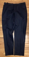 Authentic NWT Versace Italy Size 54 Men’s Cotton Pants  Black Retails $775