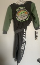 Star Wars Mandalorian Baby Yoda Fleece Sweatshirt Jogger Pants Set Size 7 Boys