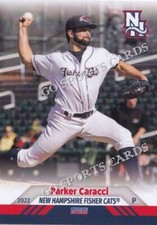 2022 New Hampshire Fisher Cats Parker Caracci RC Rookie Blue Jays