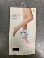 A New Day Sheer hosiery control top Size Medium