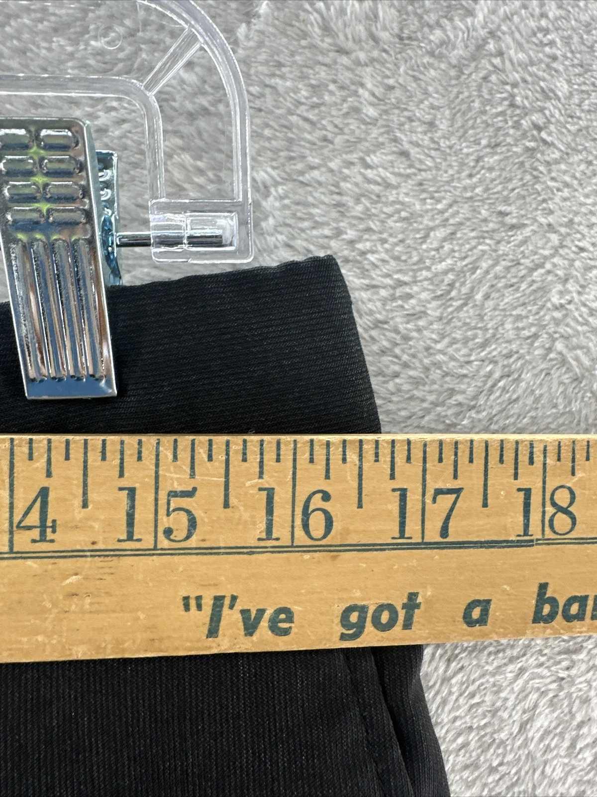 Gianni Versace Pantalone Uomo Tg 34x31 Abito Piatto Fronte Nero Spilla Rigato