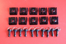 DZUS Noir 1/4 de tour carénage visse ducati 748 916 996 999 1098 1198 panigale