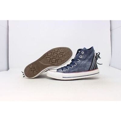 NWT Converse High top Tri Zip Hi Navy Red-White size 5.5