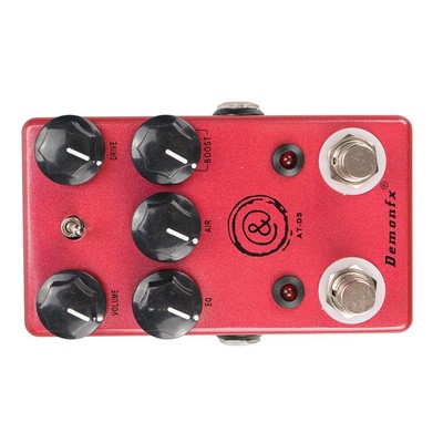 True Bypass-Demonfx AT-DS Guitar Effect Pedal Overdrive