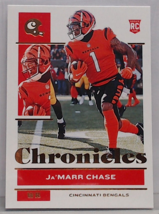 JaMarr Chase Panini Chronicles #17 Bronze