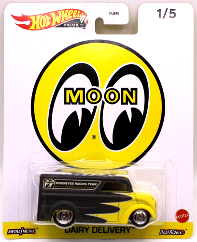 Hot wheels Pop Culture Mooneyes Dairy Delivery ft. black/yellow DiscRR's