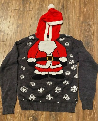 Capuche Pull Moche Noel Homme Sweater Amazon Sweat Amazone Pull