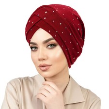 Muslim Women Hijab Head Wrap Turban Chemo Cancer Headwear Bonnet Cap Beanies Hat