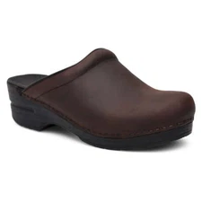Dansko Women's Sonja Antique Brown/Blk 247780202