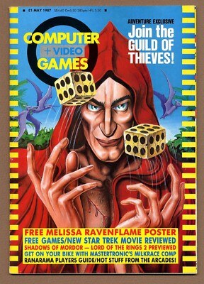 Computer & Video Games Magazine C&VG C+VG 1987 05 May