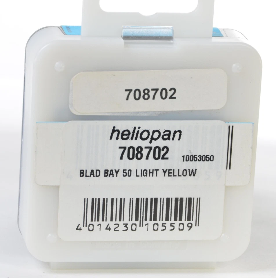Heliopan Bay 50 f/Hasse Lt. Yellow Filter #708702 NIB NOS hard to find filter - Image 3 of 3