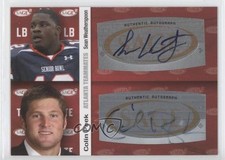 2010 SAGE Squared Dual Auto Sean Weatherspoon Colin Peek #A54 Auto 2u3