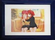 Yukari Tokimeki Memorial Anime Illustration Art Book Cell Frame 247x320mm