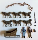 Super 7 ReAction GI Joe Arctic Rescue Vehicle Set 3.75" Figures - Loose Complete