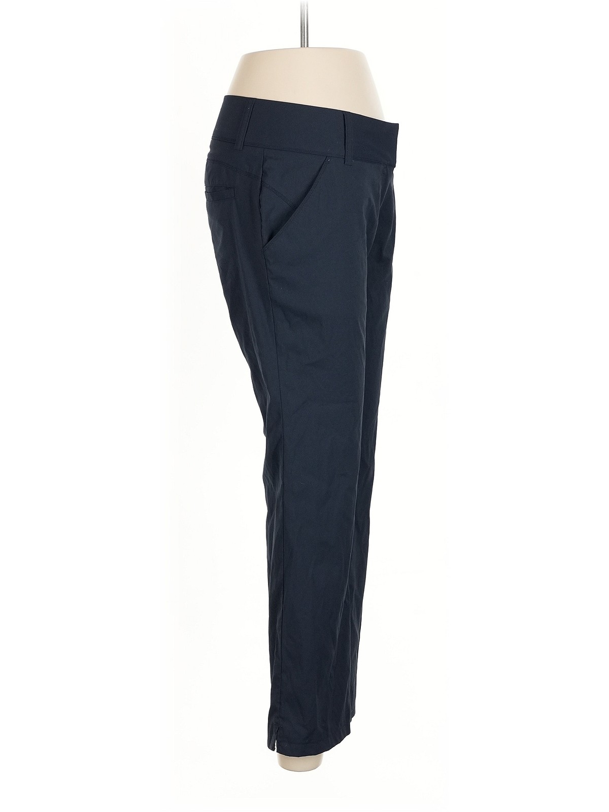 Adidas Women Blue Dress Pants 0 thumbnail 3