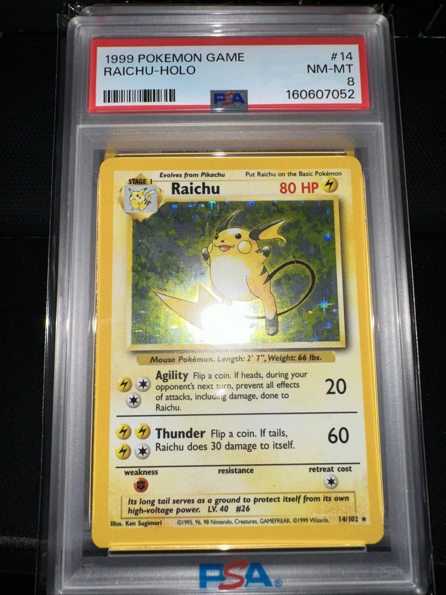 Raichu Pokémon TCG Professional Sports Authenticator (PSA