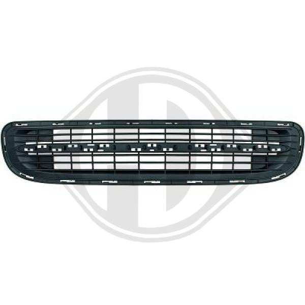 Diederichs LüFtungsgitter StoßFäNger Mitte FüR Mini Mini R56 R57 R55 1206145-image