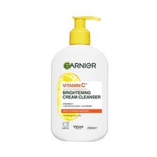Garnier Vitamin C Brightening Cream Cleanser, Removes 250 ml, 